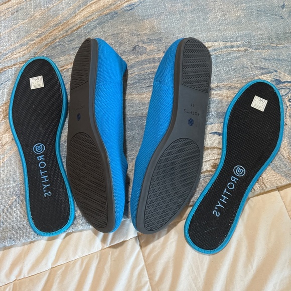 Rothy’s The Flat Size W11 (discontinued blue) - Picture 3 of 5